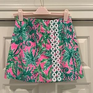 NWT Lilly Pulitzer Skirt - Prosecco Pink Hangin Around - Size 0